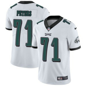 Nike Eagles 71 Jason Peters Vapor Untouchable White Limited Men Jersey