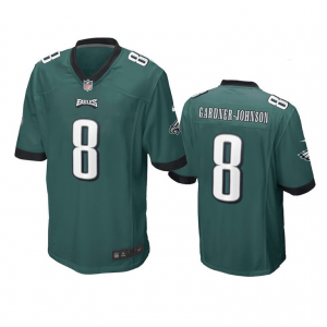 Nike Eagles 8 Gardner Johnson Green Vapor Untouchable Limited Men Jersey