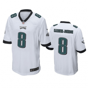 Nike Eagles 8 Gardner Johnson White Vapor Untouchable Limited Men Jersey