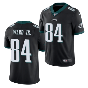 Nike Eagles 84 Greg Ward Jr. Black Vapor Untouchable Limited Men Jersey