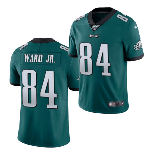Nike Eagles 84 Greg Ward Jr. Green Vapor Untouchable Limited Men Jersey