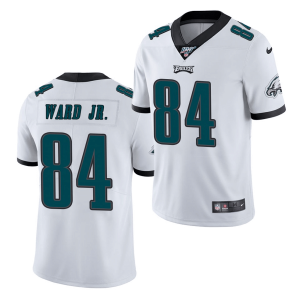 Nike Eagles 84 Greg Ward Jr. White Vapor Untouchable Limited Men Jersey