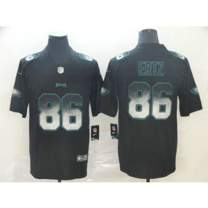 Nike Eagles 86 Zach Ertz Black Arch Smoke Vapor Untouchable Limited Jersey