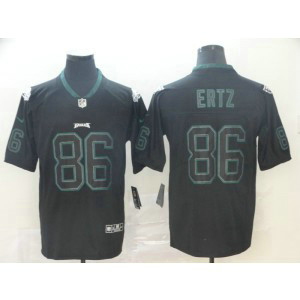 Nike Eagles 86 Zach Ertz Black Shadow Limited Men Jersey