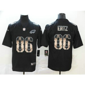 Nike Eagles 86 Zach Ertz Black Statue of Liberty Limited Men Jersey