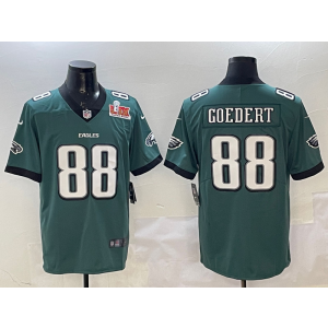 Nike Eagles 88 Dallas Goedert Green 2025 Super Bowl LIX Vapor Limited Men Jersey Nike Eagles 88 Dallas Goedert Green 2025 Super Bowl LIX Vapor Limited Men Jersey