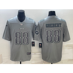 Nike Eagles 88 Dallas Goedert Grey VVapor Limited Men Jersey