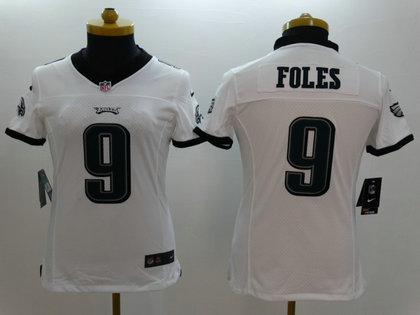 Nike Eagles 9 Foles White Women Limited Jerseys Nike Eagles 9 Foles White Women Limited Jerseys