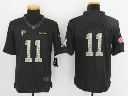 Nike Falcons 11 Julio Jones Anthracite Salute To Service Limited Jersey Nike Falcons 11 Julio Jones Anthracite Salute To Service Limited Jersey