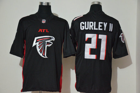 Nike Falcons 21 Todd Gurley II Black Team Big Logo Vapor Untouchable Limited Jersey Nike Falcons 21 Todd Gurley II Black Team Big Logo Vapor Untouchable Limited Jersey