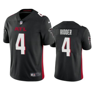 Nike Falcons 4 Desmond Ridder Black 2022 NFL Draft Vapor Untouchable Limited Men Jersey Nike Falcons 4 Desmond Ridder Black 2022 NFL Draft Vapor Untouchable Limited Men Jersey