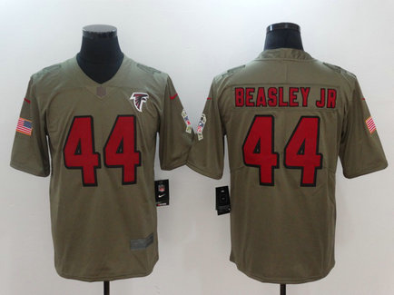 Nike Falcons 44 Vic Beasley Jr Olive Salute To Service Limited Jersey Nike Falcons 44 Vic Beasley Jr Olive Salute To Service Limited Jersey