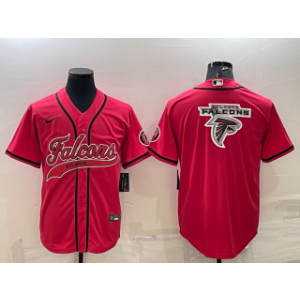 Nike Falcons Red With Patch Vapor Baseball Logo Limited Men Jersey Nike Falcons Red With Patch Vapor Baseball Logo Limited Men Jersey