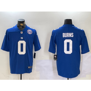 Nike Giants 0 Burns Blue Team Logo Vapor Limited Men Jersey Nike Giants 0 Burns Blue Team Logo Vapor Limited Men Jersey