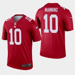 Nike Giants 10 Eli Manning Red Inverted Legend Men Jersey Nike Giants 10 Eli Manning Red Inverted Legend Men Jersey