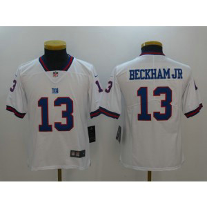 Nike Giants 13 Odell Beckham Jr White Color Rush Youth Limited Jersey Nike Giants 13 Odell Beckham Jr White Color Rush Youth Limited Jersey
