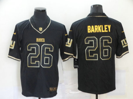 Nike Giants 26 Saquon Barkley Black Gold Vapor Untouchable Limited Jersey Nike Giants 26 Saquon Barkley Black Gold Vapor Untouchable Limited Jersey