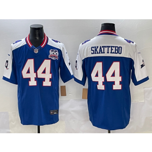 Nike Giants 44 Skattebo Bule Thanksgiving F.U.S.E. Vapor Limited Men Jersey Nike Giants 44 Skattebo Bule Thanksgiving F.U.S.E. Vapor Limited Men Jersey