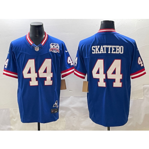 Nike Giants 44 Skattebo Royal F.U.S.E. Vapor Limited Men Jersey Nike Giants 44 Skattebo Royal F.U.S.E. Vapor Limited Men Jersey
