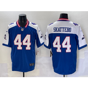 Nike Giants 44 Skattebo Throwback F.U.S.E. Vapor Limited Men Jersey Nike Giants 44 Skattebo Throwback F.U.S.E. Vapor Limited Men Jersey