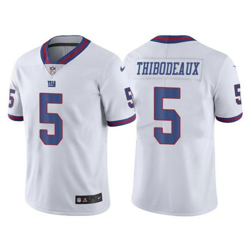 Nike Giants 5 Kayvon Thibodeaux White 2022 NFL Draft Color Rush Limited Jersey Nike Giants 5 Kayvon Thibodeaux White 2022 NFL Draft Color Rush Limited Jersey