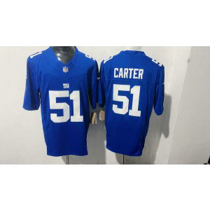 Nike Giants 51 Abdul Carter Blue F.U.S.E. Vapor Limited Men Jersey Nike Giants 51 Abdul Carter Blue F.U.S.E. Vapor Limited Men Jersey