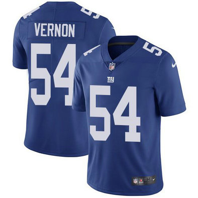 Nike Giants 54 Olivier Vernon Blue Vapor Untouchable Limited Jersey Nike Giants 54 Olivier Vernon Blue Vapor Untouchable Limited Jersey