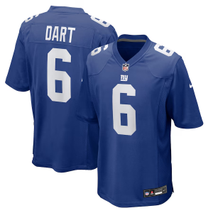 Nike Giants 6 Jaxson Dart Royal 2025 Draft Vapor Limited Men Jersey Nike Giants 6 Jaxson Dart Royal 2025 Draft Vapor Limited Men Jersey