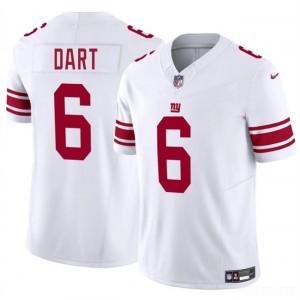 Nike Giants 6 Jaxson Dart White 2025 Draft F.U.S.E. Vapor Limited Men Jersey Nike Giants 6 Jaxson Dart White 2025 Draft F.U.S.E. Vapor Limited Men Jersey