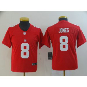 Nike Giants 8 Daniel Jones Red Inverted Legend Limited Youth Jersey Nike Giants 8 Daniel Jones Red Inverted Legend Limited Youth Jersey
