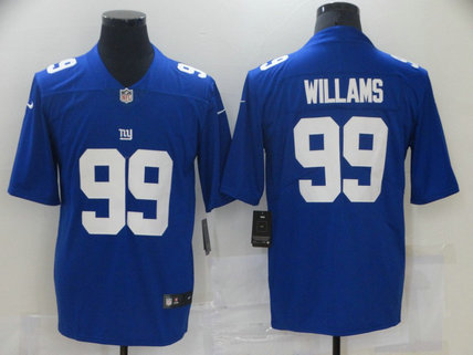 Nike Giants 99 Leonard Williams Royal Vapor Untouchable Limited Jersey