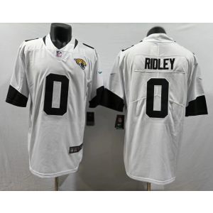 Nike Jaguars 0 Ridley White Vapor Untouchable Limited Men Jersey