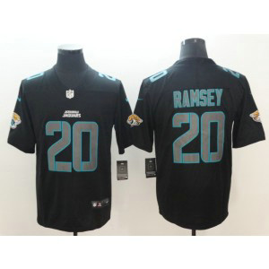 Nike Jaguars 20 Jalen Ramsey Black Vapor Impact Limited Men Jersey
