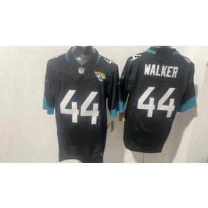 Nike Jaguars 44 Travon Walker Black F.U.S.E. Vapor Limited Men Jersey