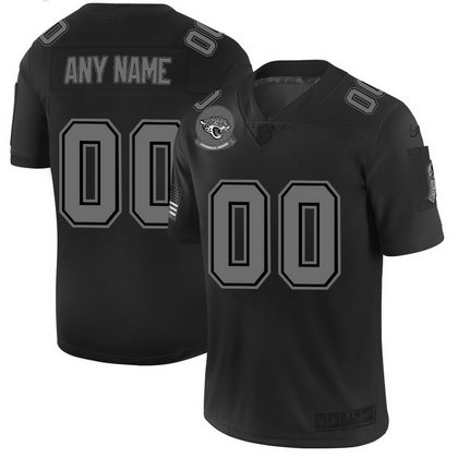 Nike Jaguars Customized 2019 Black Salute To Service Fashion Limited Jersey