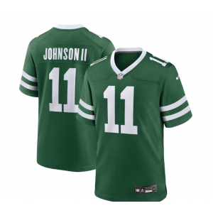Nike Jets 11 Johnson II Green 2024 F.U.S.E. Vapor Limited Men Jersey Nike Jets 11 Johnson II Green 2024 F.U.S.E. Vapor Limited Men Jersey