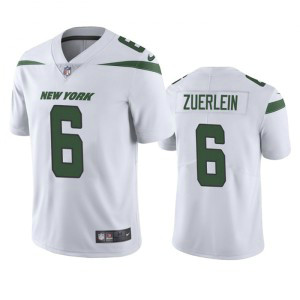 Nike Jets 6 Greg Zuerlein White Vapor Untouchable Limited Men Jersey Nike Jets 6 Greg Zuerlein White Vapor Untouchable Limited Men Jersey