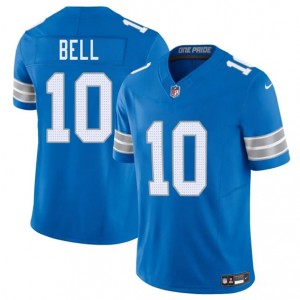 Nike Lions 10 Ronnie Bell Blue 2025 F.U.S.E. Vapor Limited Men Jersey Nike Lions 10 Ronnie Bell Blue 2025 F.U.S.E. Vapor Limited Men Jersey