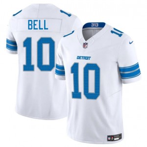 Nike Lions 10 Ronnie Bell White 2025 F.U.S.E. Vapor Limited Men Jersey Nike Lions 10 Ronnie Bell White 2025 F.U.S.E. Vapor Limited Men Jersey