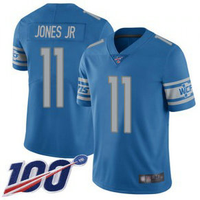Nike Lions 11 Marvin Jones Jr. Blue 100th Season Vapor Untouchable Limited Men Jersey Nike Lions 11 Marvin Jones Jr. Blue 100th Season Vapor Untouchable Limited Men Jersey