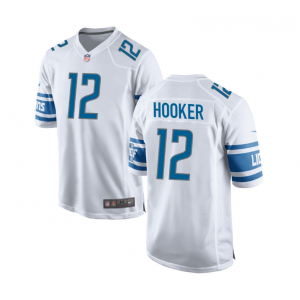 Nike Lions 12 Hooker White Vapor Untouchable Limited Men Jersey Nike Lions 12 Hooker White Vapor Untouchable Limited Men Jersey