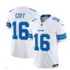 Nike Lions 16 Jared Goff White F.U.S.E. Vapor Limited Men Jersey Nike Lions 16 Jared Goff White F.U.S.E. Vapor Limited Men Jersey