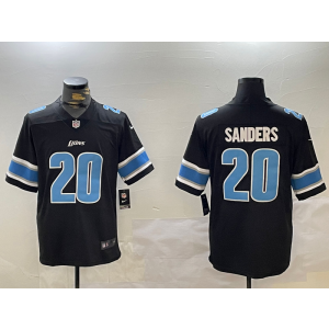 Nike Lions 20 Barry Sanders Black Vapor Untouchable Limited Men Jersey Nike Lions 20 Barry Sanders Black Vapor Untouchable Limited Men Jersey