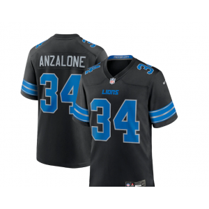 Nike Lions 34 ANZALONE Black F.U.S.E. Vapor Limited Men Jersey Nike Lions 34 ANZALONE Black F.U.S.E. Vapor Limited Men Jersey