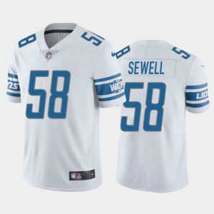 Nike Lions 58 Penei Sewell White Vapor Untouchable Limited Men Jersey Nike Lions 58 Penei Sewell White Vapor Untouchable Limited Men Jersey