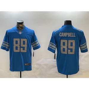 Nike Lions 89 Campbell Blue Vapor Untouchable Limited Men Jersey Nike Lions 89 Campbell Blue Vapor Untouchable Limited Men Jersey