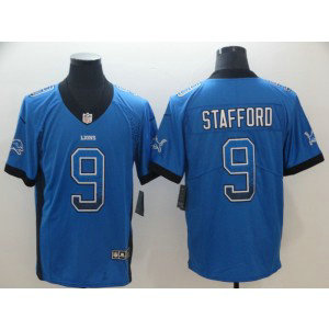 Nike Lions 9 Matthew Stafford Royal Drift Fashion Limited Men Jersey Nike Lions 9 Matthew Stafford Royal Drift Fashion Limited Men Jersey