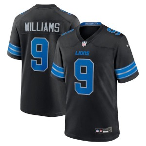 Nike Lions 9 Williams Black 2024 F.U.S.E. Vapor Limited Men Jersey Nike Lions 9 Williams Black 2024 F.U.S.E. Vapor Limited Men Jersey