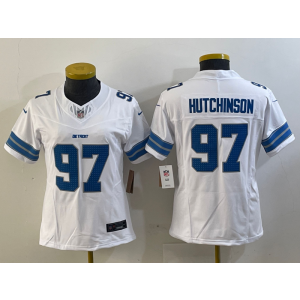 Nike Lions 97 Aidan Hutchinson White 2024 F.U.S.E. Vapor Limited Women Jersey Nike Lions 97 Aidan Hutchinson White 2024 F.U.S.E. Vapor Limited Women Jersey