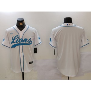 Nike Lions Blank White Vapor Baseball Limited Men Jersey Nike Lions Blank White Vapor Baseball Limited Men Jersey